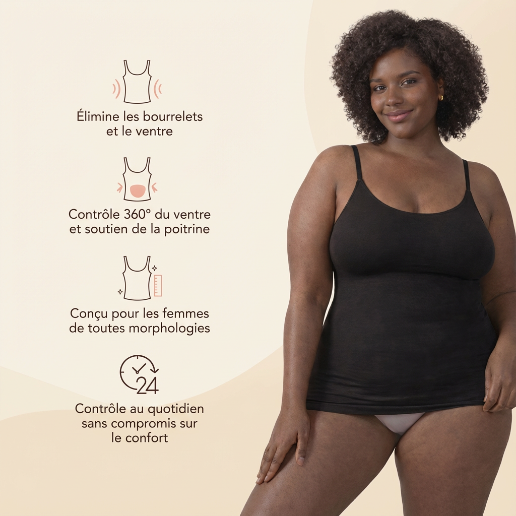 Débardeur StayFit™ Amincissant & Sculptant